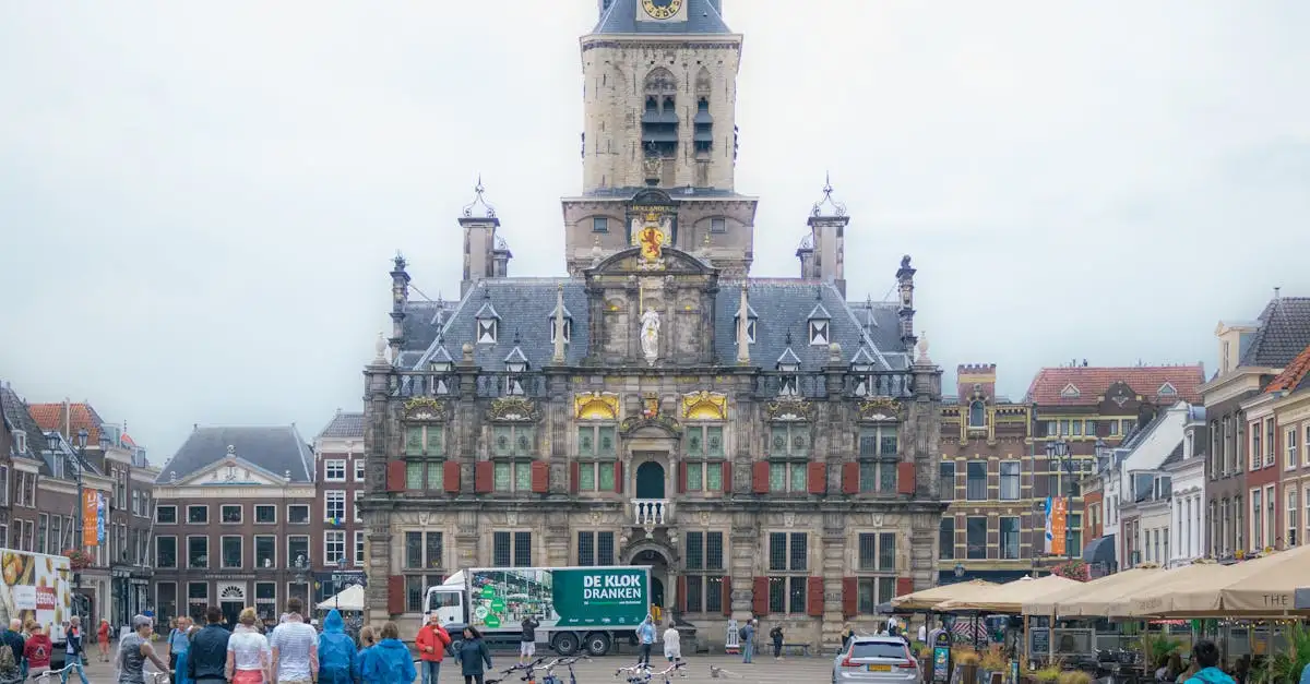 Co to jest Prinsenhof w Delft i czemu jest znane?