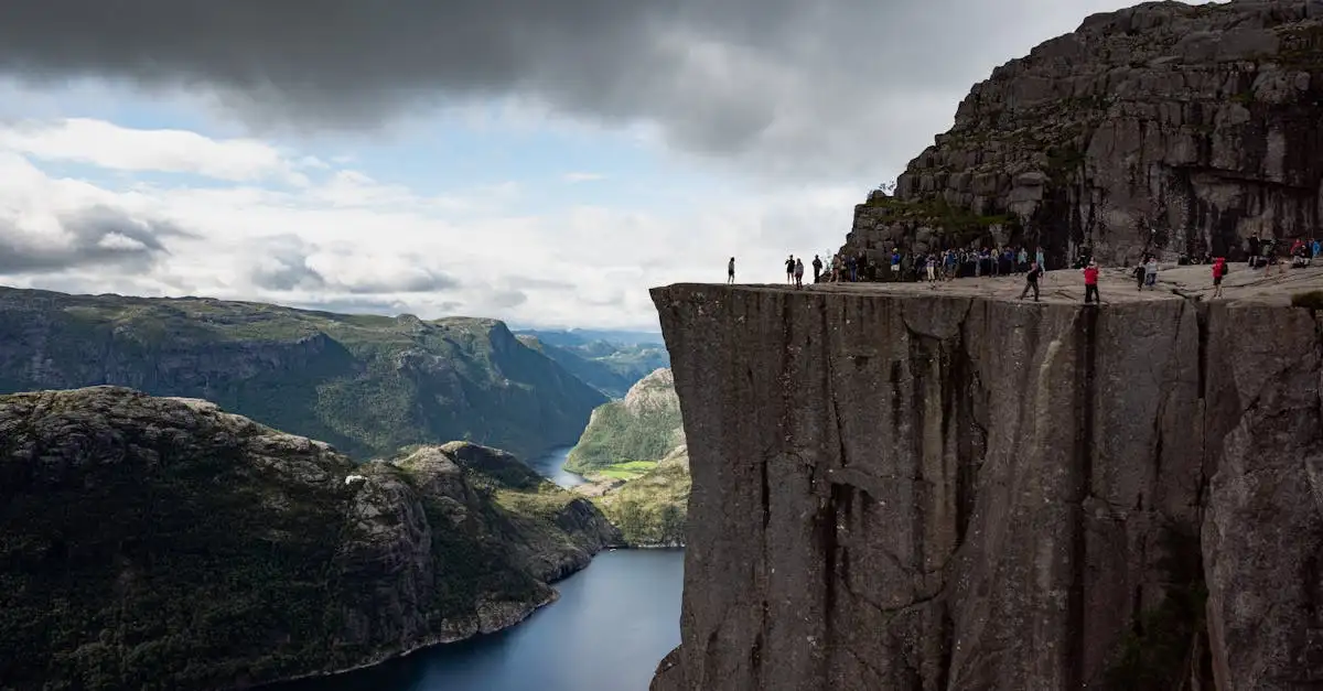 Gdzie znaleźć najpiękniejsze fiordy Lysefjord w Norwegii?