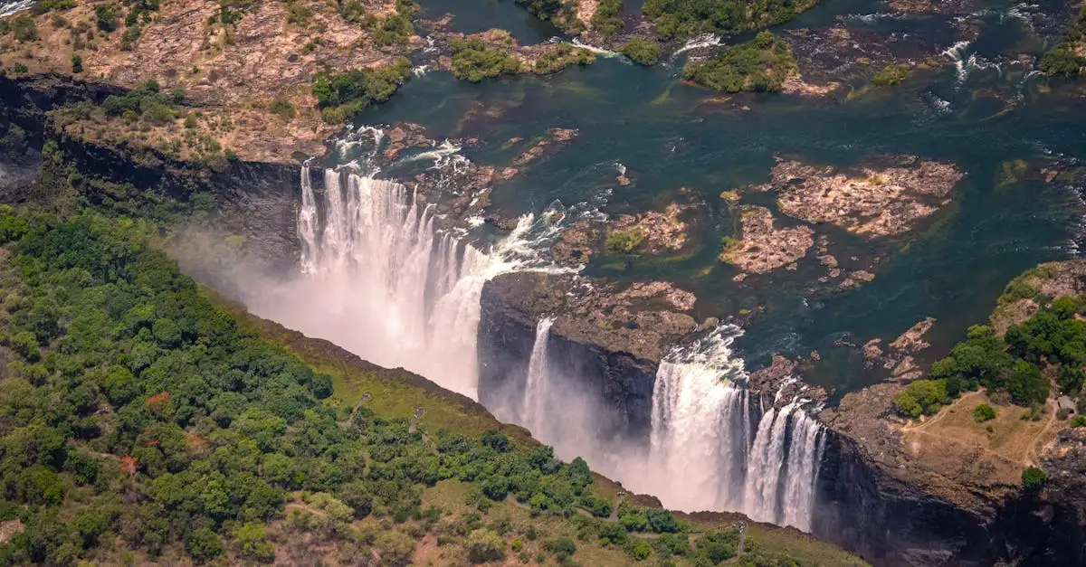 Która rzeka dzieli Zambię i Zimbabwe w Afryce?
