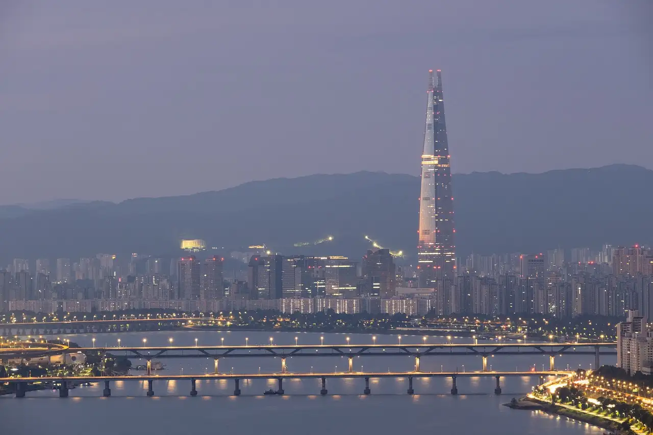 Czy Lotte World Tower jest w Seulu, Korei Południowej?