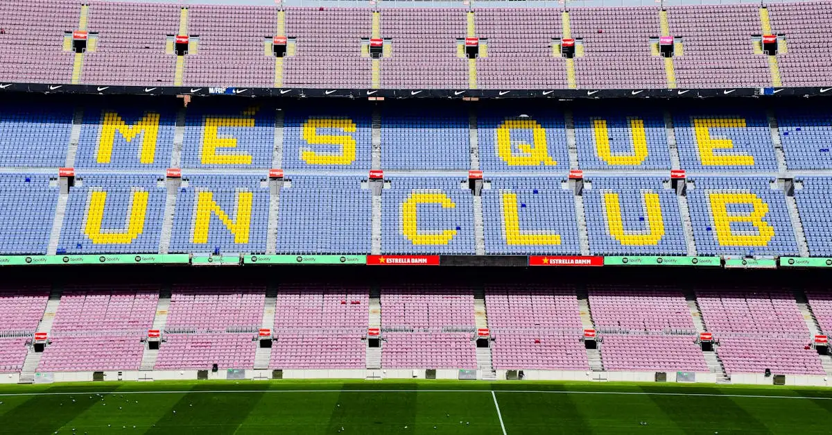 Gdzie znajduje się FC Barcelona, znany klub piłkarski?