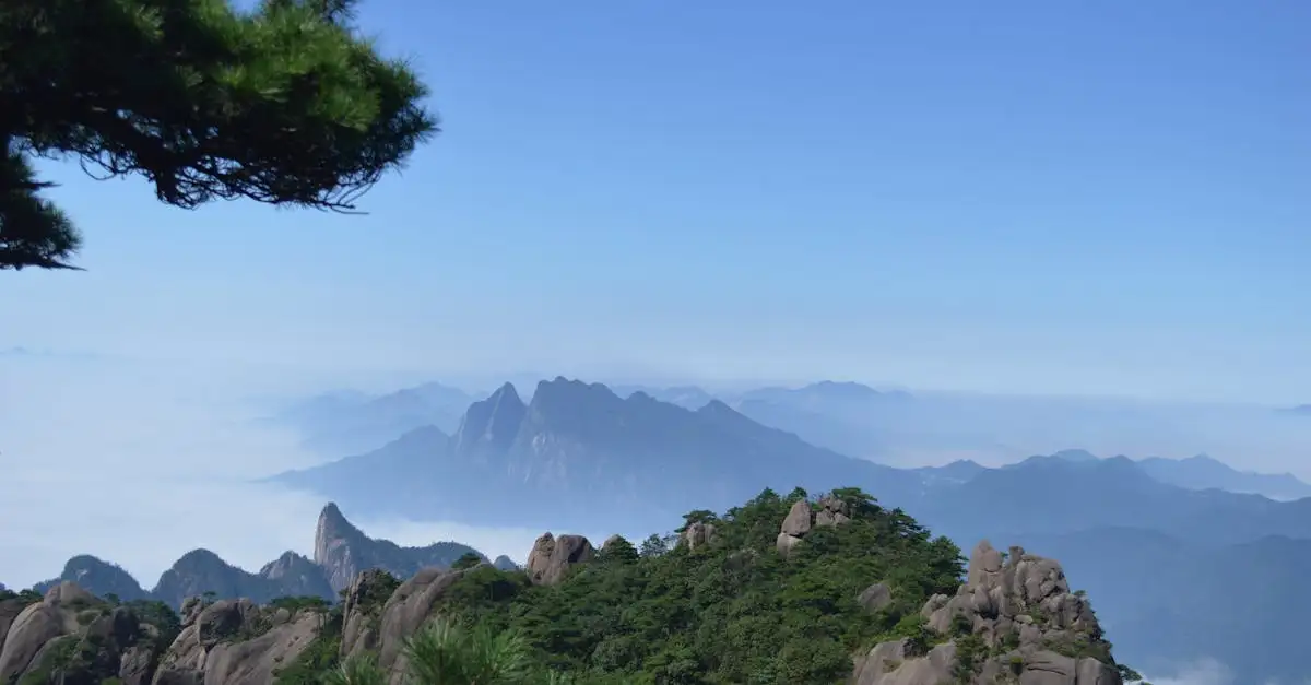 Gdzie wędrować w górach Huangshan w Chinach? Sprawdź!