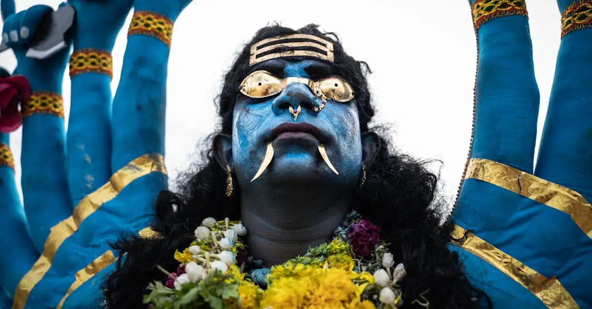 Kim jest ośmioręka bogini Kali, która walczy z demonami?