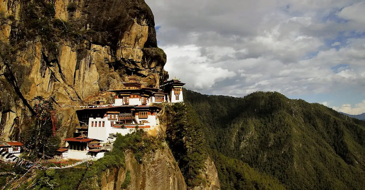 Które miasto w Bhutanie kryje słynne Paro Taktsang?
