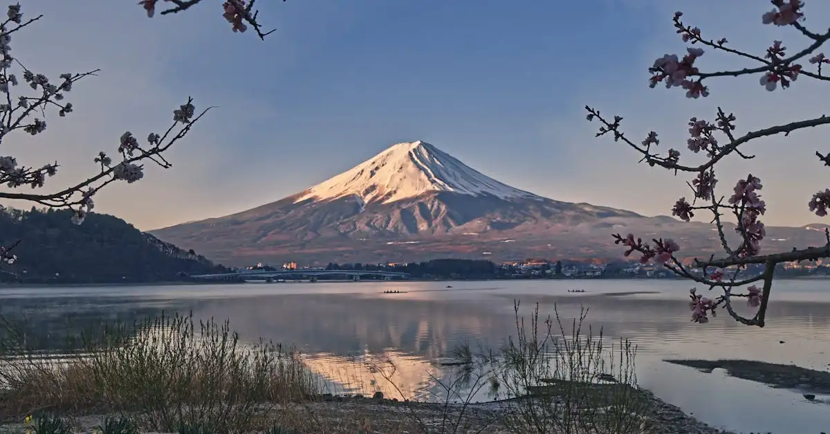 Jak nazywa się słynna góra w Japonii, Mount Fuji?