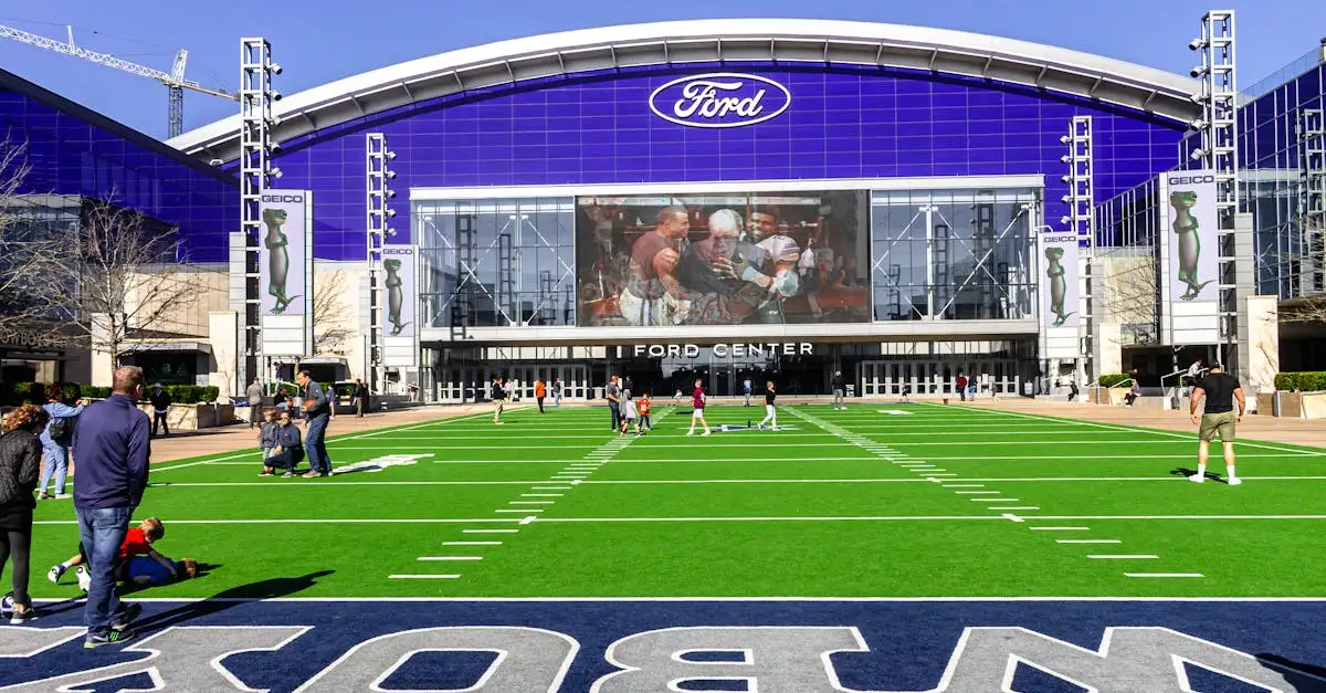 Jak nazywa się stadion drużyny Dallas Cowboys?
