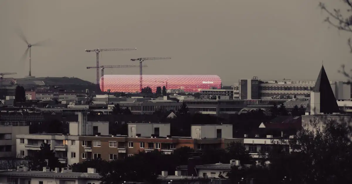 Jaki jest kolorowy stadion Bayernu Monachium?