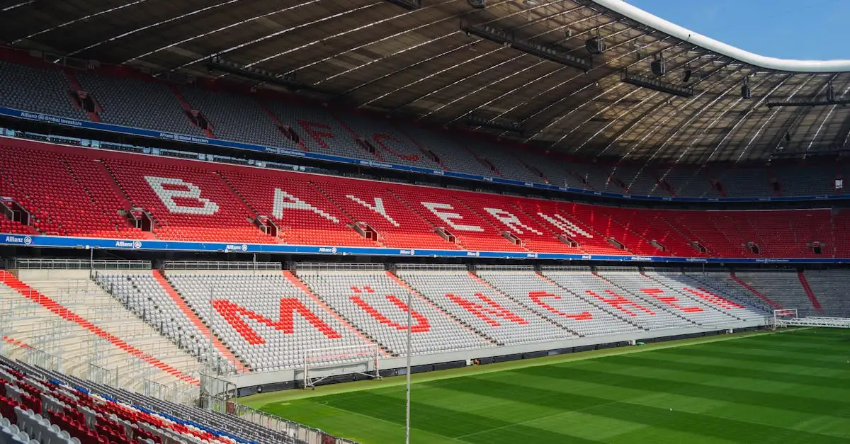 Jaki jest kolorowy stadion Bayernu Monachium?