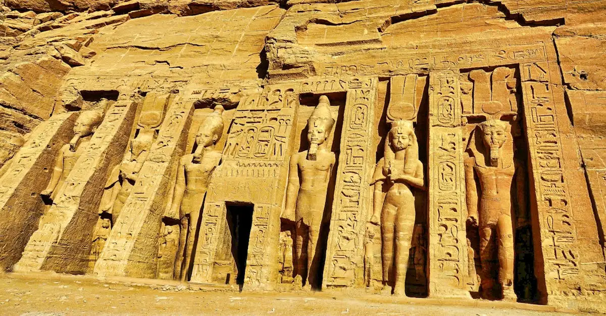 Kto zbudował wielkie świątynie w Abu Simbel?