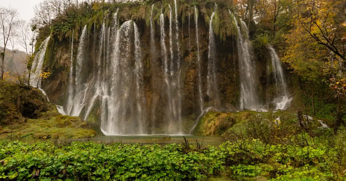Gdzie znajduje się park narodowy Jeziora Plitwickie?