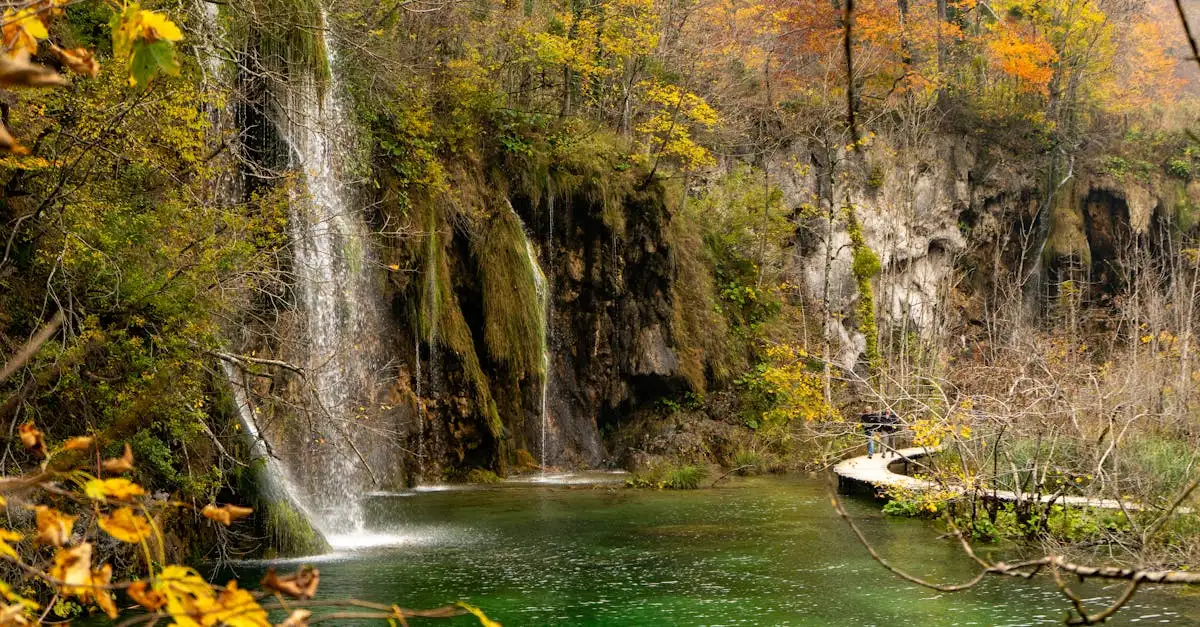 Gdzie znajduje się park narodowy Jeziora Plitwickie?
