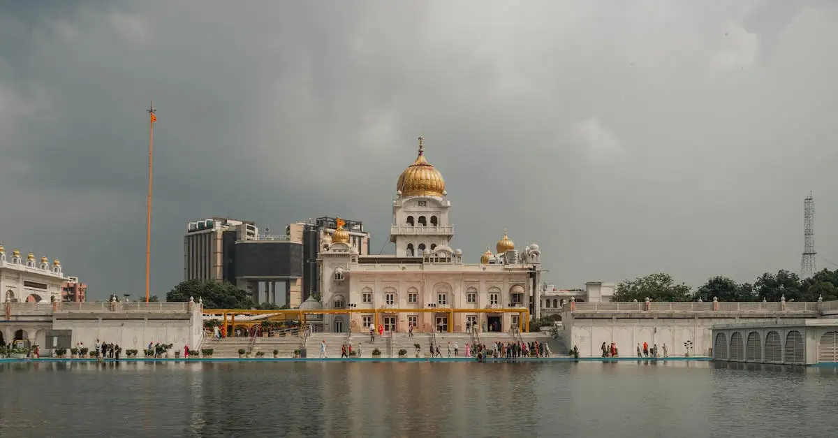 Która marmurowa świątynia w Indiach to Złota Świątynia?