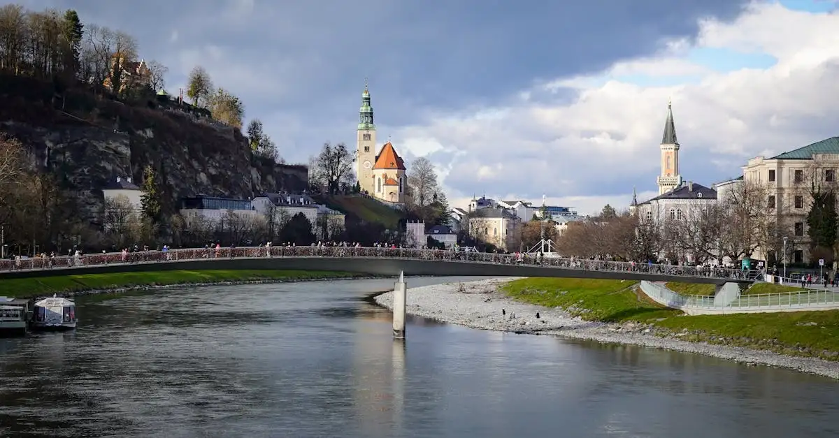 Które austriackie miasto znane jest z średniowiecznych zamków?