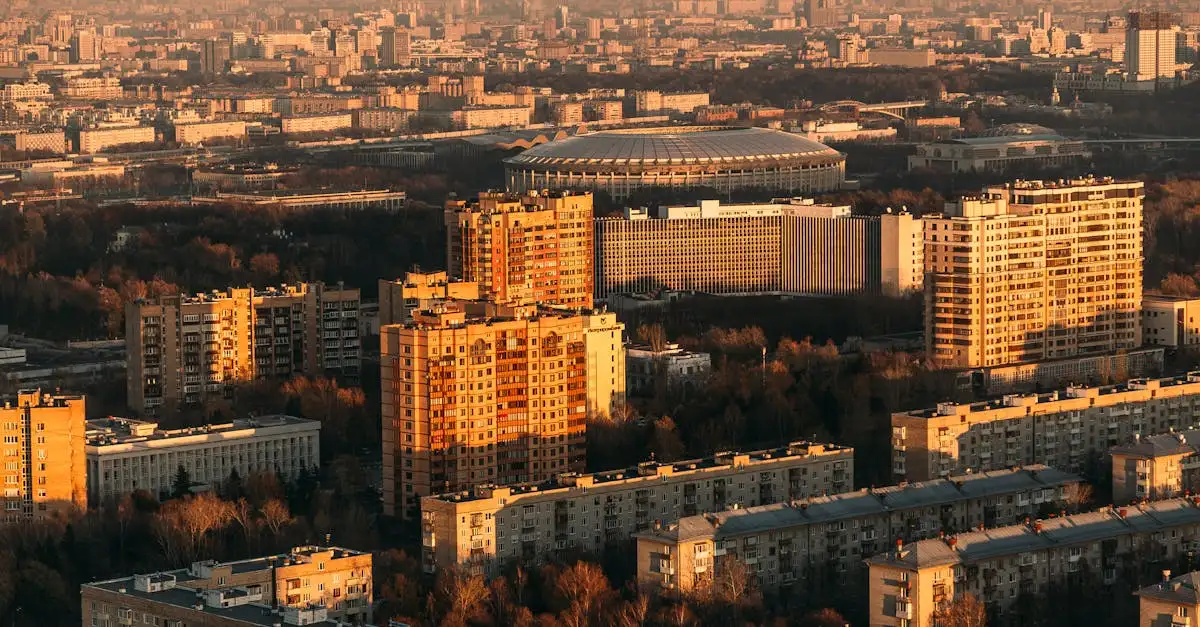 Gdzie jest stadion Luzhniki w Moskwie?