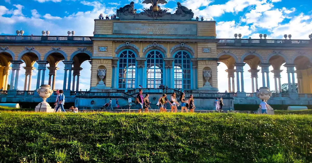 Gdzie znaleźć pałac Schönbrunn w Austrii?